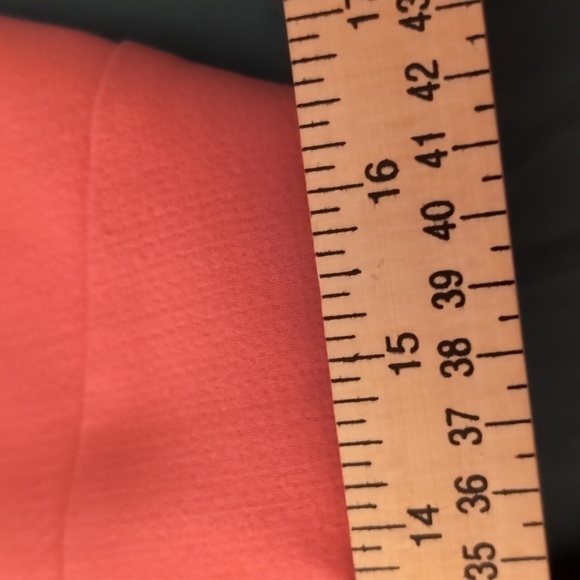 Ann Taylor Loft laser cut A line Coral Color Mini Skirt size 12 - Picture 12 of 14